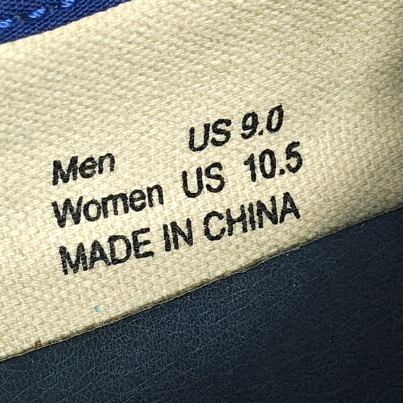 Vans Vault x Van Doren Tenue de Nîmes Blue Sample Mens 9 Womens 10.5 Sneakers - Picture 2 of 16